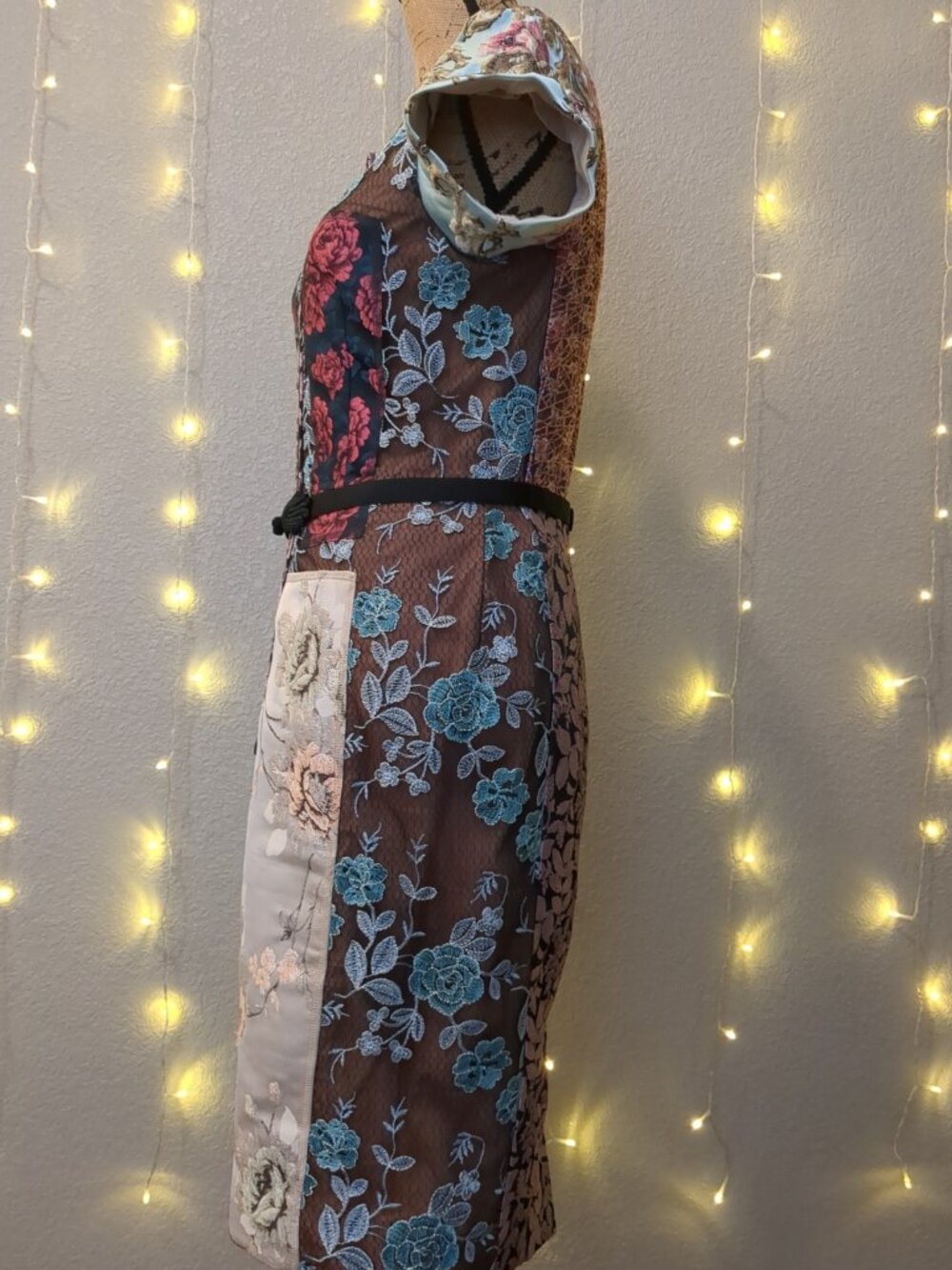 Anthropologie Byron Lars Beguile Pieced Brocade Dress Size 8 - Picture 4 of 13